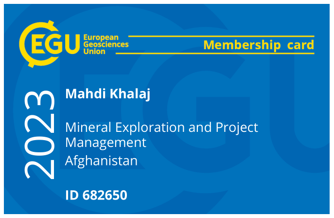 EGU Certificate